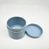 100ml Eco Friendly Shampoo Cream Cosmetic Jar Biodegradable Wheat Straw Plastic Jar Containers for Skin Care with Lid