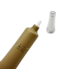 Custom Skincare Cosmetic Packaging Empty Squeeze Serum Eye Cream Tube with Acrylic Trumpet Screw on Cap