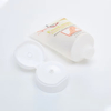 Wholesale Hot Sell Empty Clear Body Lotion Cream Cosmetic Plastic Packaging Tubes for Foot Cream with Flip-Top Cap