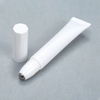Cosmetic Squeeze Soft Eye Cream Tubes Massage Cream Functional Tube with Single Stainless Steel Roller Ball Special Applicators