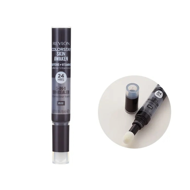 8ml Black Plastic Packaging Tube Empty Squeeze Lip Gloss Concealer Tube with Sponge Applicator Head for Cosmetics