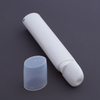 White Round Oval Custom Empty Plastic Cream Squeeze Cosmetic Packaging Tubes Center Twist Cap Special Function Head Flat Tube