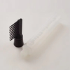 Round Shaped Special Applicator Tubes Custom Empty Plastic PE Hair Care with Comb Applicator