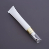 Custom D19 PE Soft Tube 10-25ml Plastic Eye Cream Tube Zinc Alloy Metal Applicator for Skin Care Includes Massage Feature