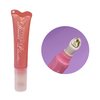 15ml Pink Cosmetic Squeeze Portable Squeeze Makeup Tube with Hanging Hole Gold Zinc Alloy Massage Head for Eye Cream & Lip Gloss