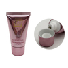 OEM/ODM Innovative Cosmetic Tube Heart Discharge Hole Hand Cream Squeeze Tube Hot Stamping Wholesale Hand Cream