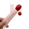 Custom 15ml Cosmetic Soft Squeeze Tube with Heart Shaped Hole Tail Ball Cap Lip Gloss Cosmetic Tube Packaging