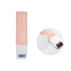 OEM Empty PE Cosmetic Tube Packaging with Spiked Massage Roller Applicator Custom Color Squeeze Hair Care Tube