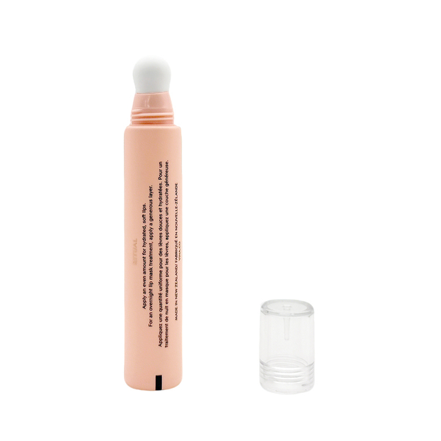 Empty Plastic Cream Soft Cosmetic Tubes Lipgloss Container Lip Balm Cream Squeeze Tube with Ceramic Applicator