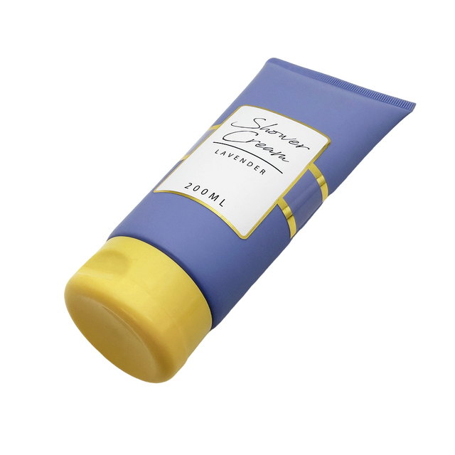 Shower Cream 200ml Flip Top Cap Tube Body Wash Cleansing Bath Gel 200ml Squeeze Tube
