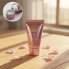 OEM/ODM Innovative Cosmetic Tube Heart Discharge Hole Hand Cream Squeeze Tube Hot Stamping Wholesale Hand Cream