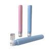 Empty Skin Cream Massage Packaging Tube Soft Squeeze Cosmetic Plastic Tube with Three Small Roller Ball Applicator