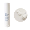 Custom Logo Empty 50ml Cosmetic Squeeze Tube LDPE White Plastic Cream Packaging Tube with White Flip Top Cap