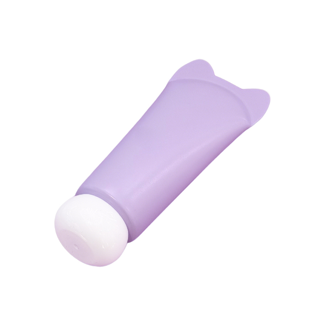 Creative Cute Shape Cosmetic Squeeze Tube with Special Shape Tail Cat Ear and Cloud Tail Seal for Hand Cream