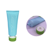 Wholesale Custom Logo 50ml 100ml Empty Soft Cosmetic Squeeze Tube with Faceted Cap for Skincare Body Lotion Hand Cream