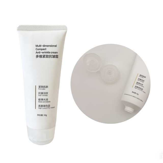 Custom Empty Plastic Pe Flip Top Squeeze Lotion Soft Cosmetic Packaging Squeeze Tube Toothpaste Skincare Cream Plastic Tube