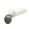 White Cosmetic Squeeze Tube Unique Star Shaped Nozzle Cosmetic Soft Tube Flower Dispenser Packaging with Marble Ball Cap