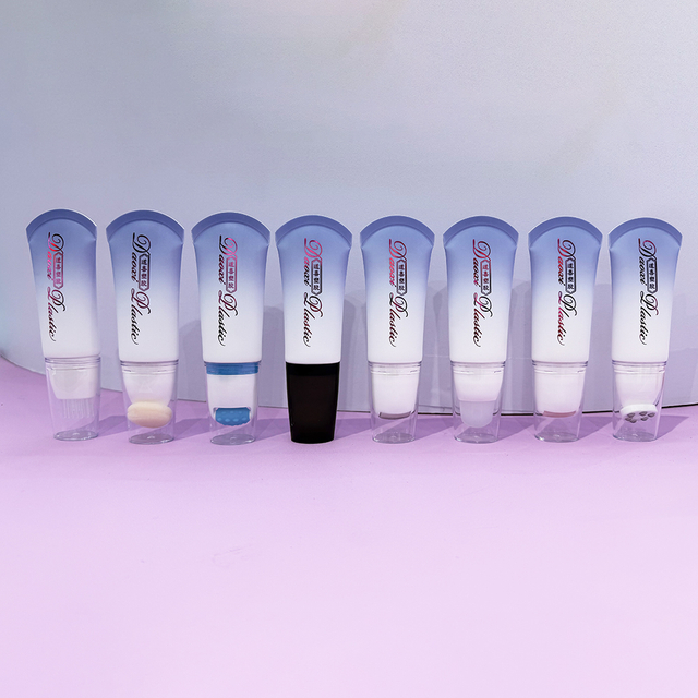 Cosmetic Squeeze Tube with Roller Ball Applicator Empty Lotion Tube OEM Custom Logo Skincare Packaging Multi-functional Tube
