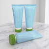 Wholesale Custom Logo 50ml 100ml Empty Soft Cosmetic Squeeze Tube with Faceted Cap for Skincare Body Lotion Hand Cream
