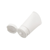 Empty Plastic PE Cosmetic Squeeze Soft Tube with Star Orifice Flip Top Cap for Facial Cleanser Hand Cream Lotion Packaging