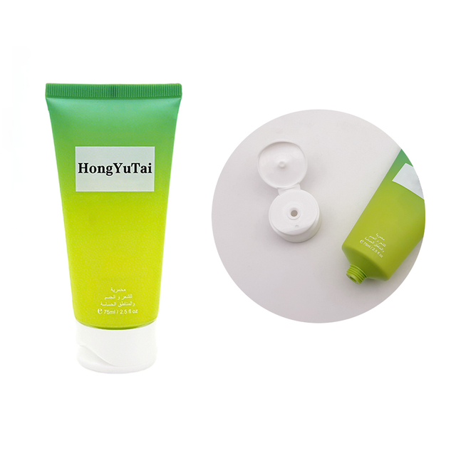 Custom Plastic Flip Top Cap Empty Soft Touch Tube Packaging Skin Care Cream Tubes Squeeze Cosmetic Plastic Tube