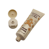 Custom Printed Empty Cosmetic Tube Packaging 60ml Squeeze Hand Cream Soft Tube with Flip Cap